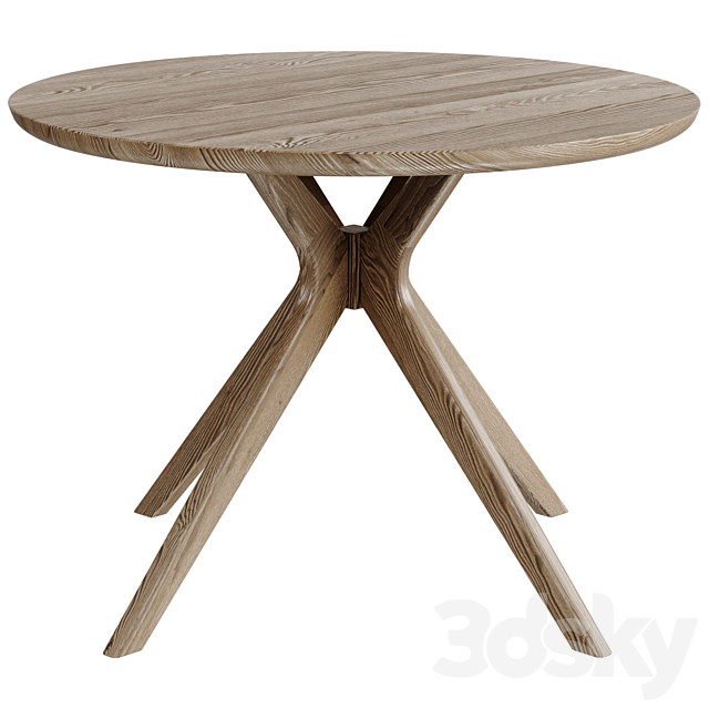 Leipzig table from Deephouse 3ds Max - thumbnail 2