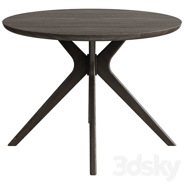 Leipzig table from Deephouse 3ds Max - thumbnail 3