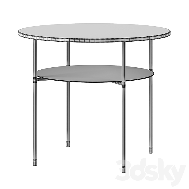 Lelong 23 Tables by Minotti 3DS Max Model - thumbnail 5