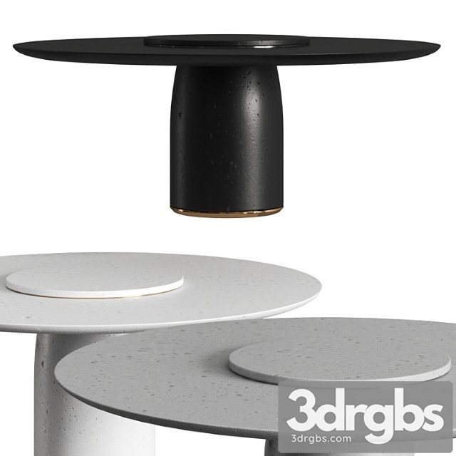 Lema Bule Round Dining Table 3dsmax Download - thumbnail 1