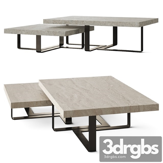 Linteloo Malibu Coffee Tables 3dsmax Download - thumbnail 1