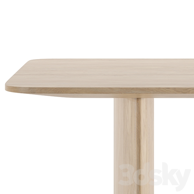 Litto table 200cm 3DS Max Model - thumbnail 6