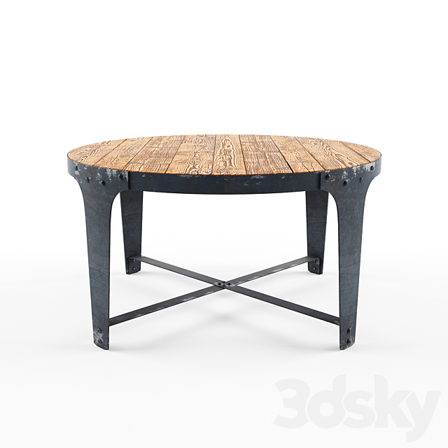 Loft Coffee Table_01 3DSMax File - thumbnail 2