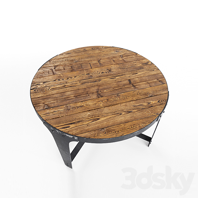 Loft Coffee Table_01 3DSMax File - thumbnail 3