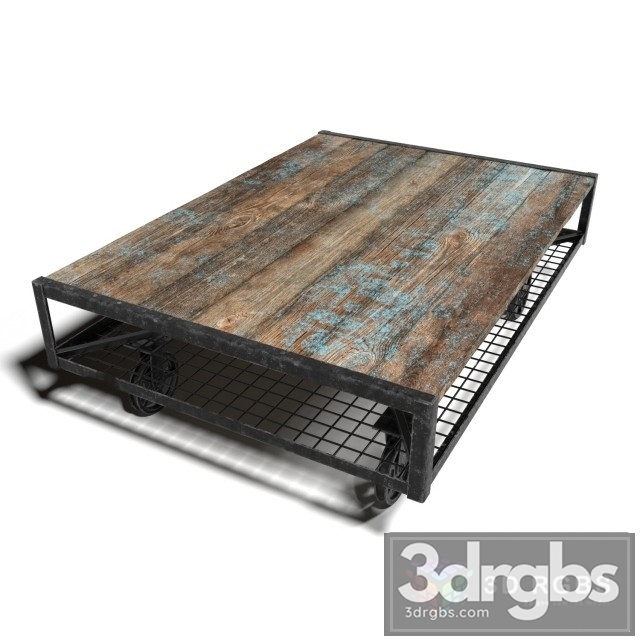 Loft Table Pallette 3dsmax Download - thumbnail 1