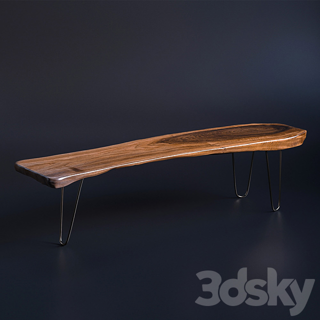 Long Slab | Slab Table 3DSMax File - thumbnail 2