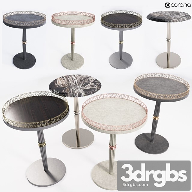 Longhi gueridon table 2 3dsmax Download - thumbnail 1