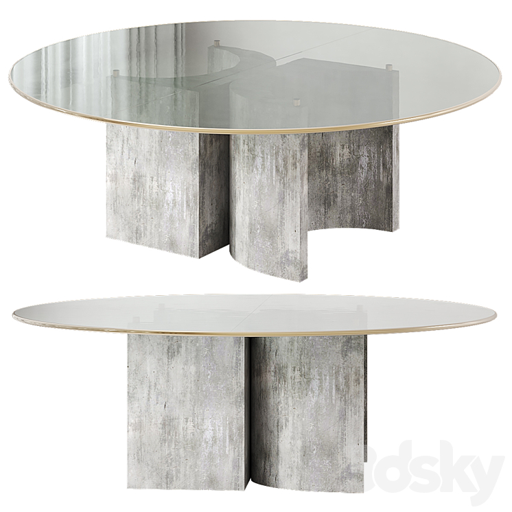 LS09 Table by Luca Stefano 3DS Max Model - thumbnail 1