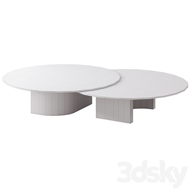 LS10 Coffee Table by Luca Stefano 3DS Max Model - thumbnail 4