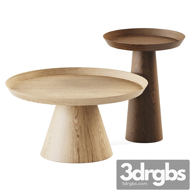 Luana coffee table oak bloomingville - thumbnail 1