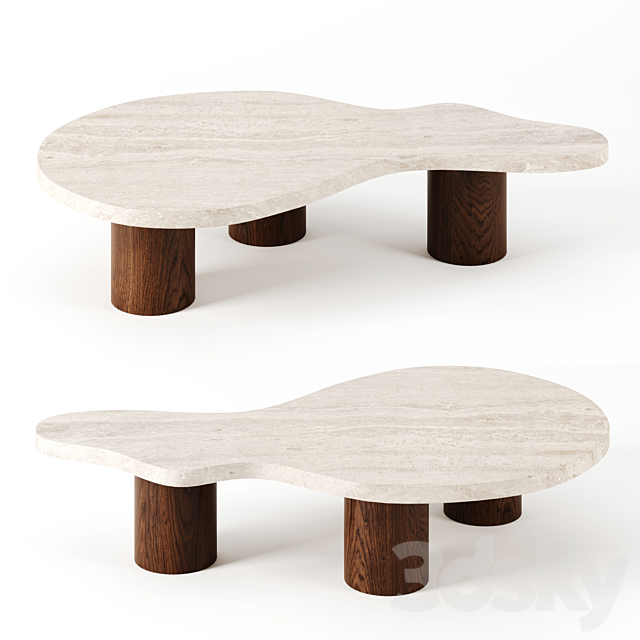 Luca Coffee Table by Umberto Bellardi Ricci 3DSMax File - thumbnail 1