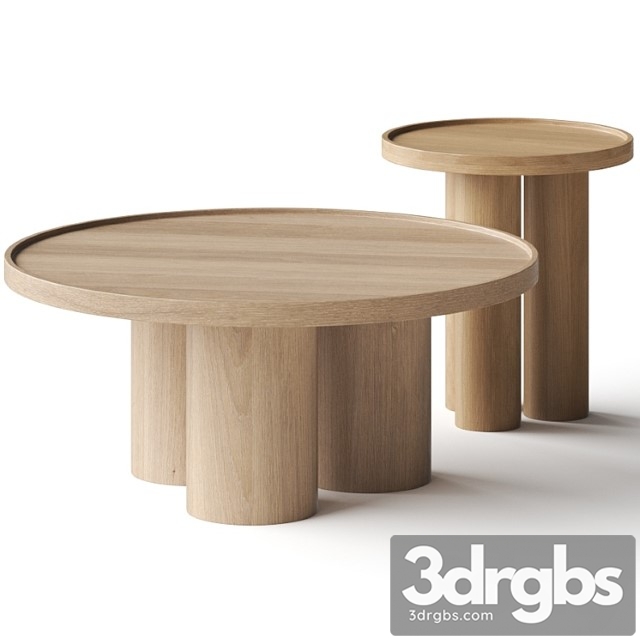 Lulu and georgia delta round coffee tables - thumbnail 1