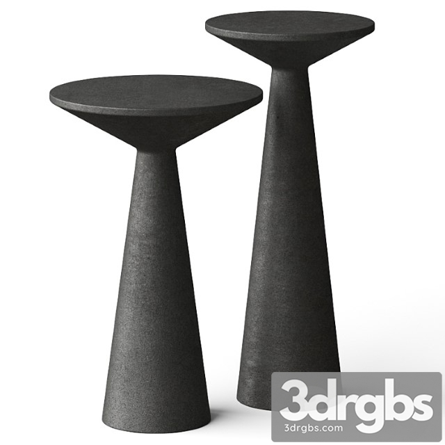 Lulu and georgia raven side tables - thumbnail 1