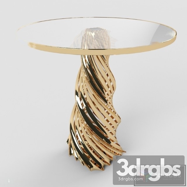 Luxury Side Table 3dsmax Download - thumbnail 1