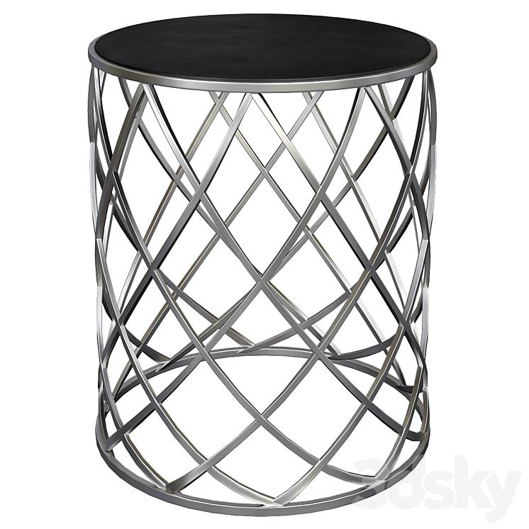 Luxury Wireframe Side Tables # 001 3DS Max - thumbnail 2