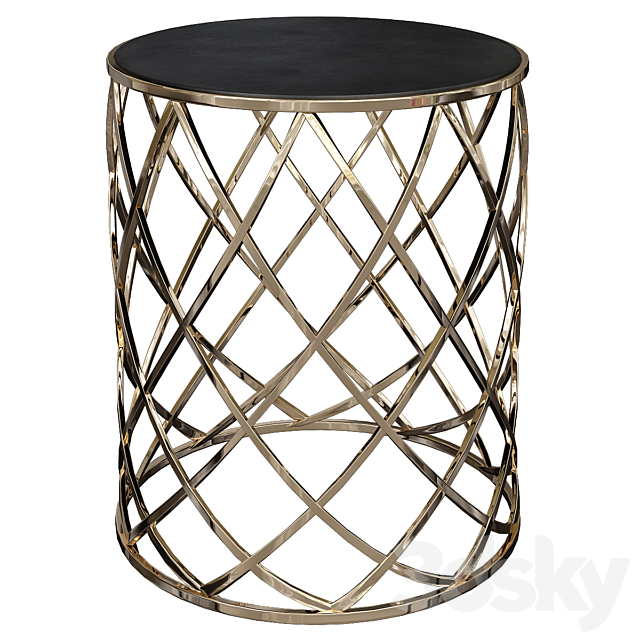 Luxury Wireframe Side Tables # 001 3DSMax File - thumbnail 1