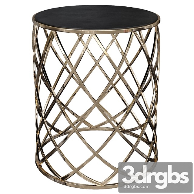 Luxury wireframe side tables  2 3dsmax Download - thumbnail 1