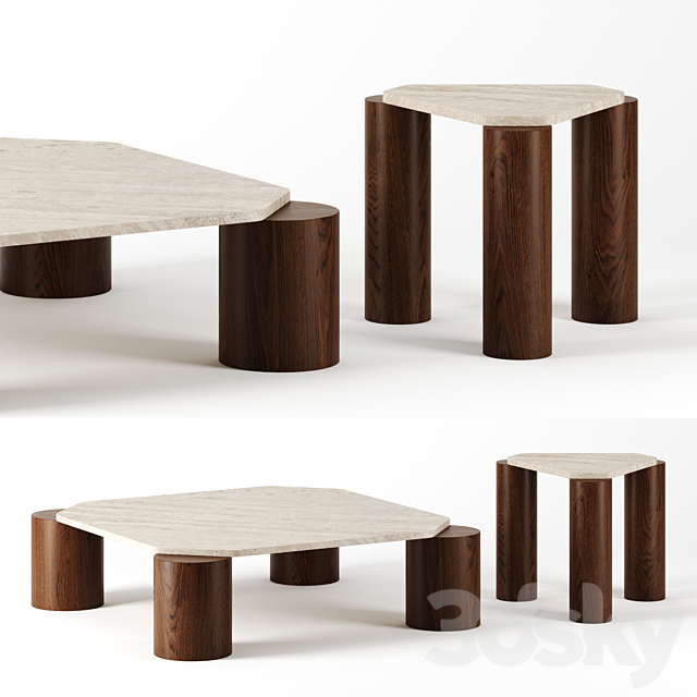 Magnifico tables by Okha 3DSMax File - thumbnail 1