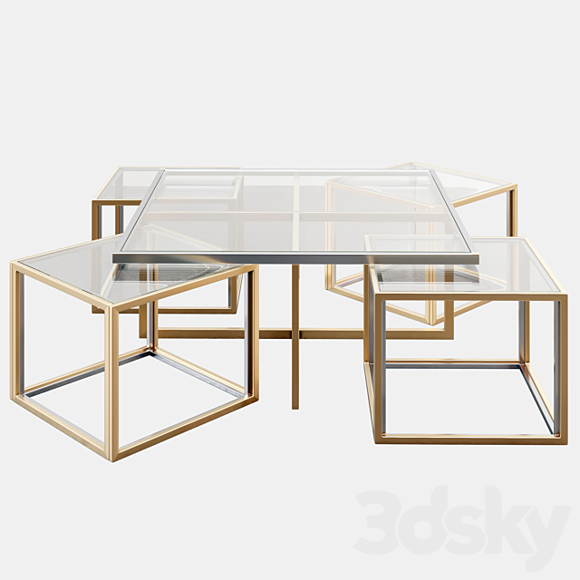 Maison Charles_Coffee Table 3DSMax File - thumbnail 1