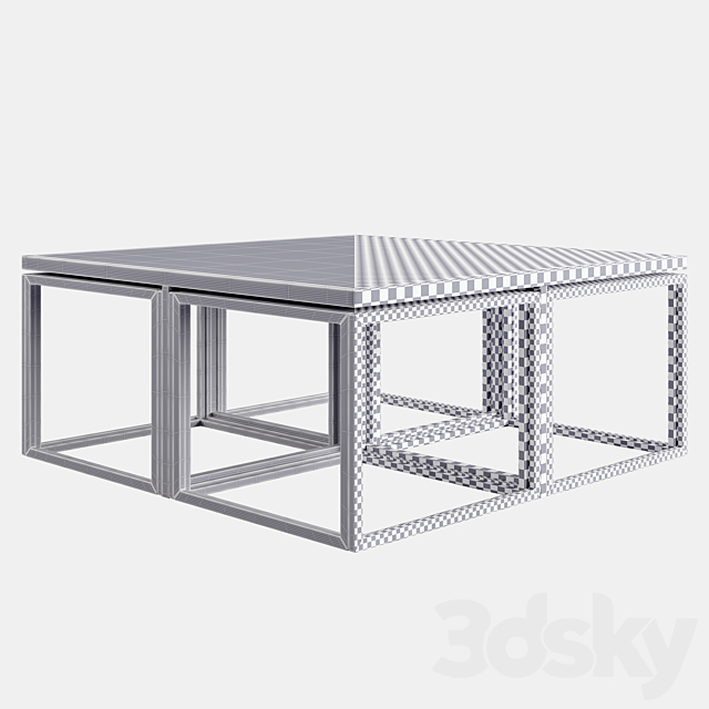 Maison Charles_Coffee Table 3DSMax File - thumbnail 3