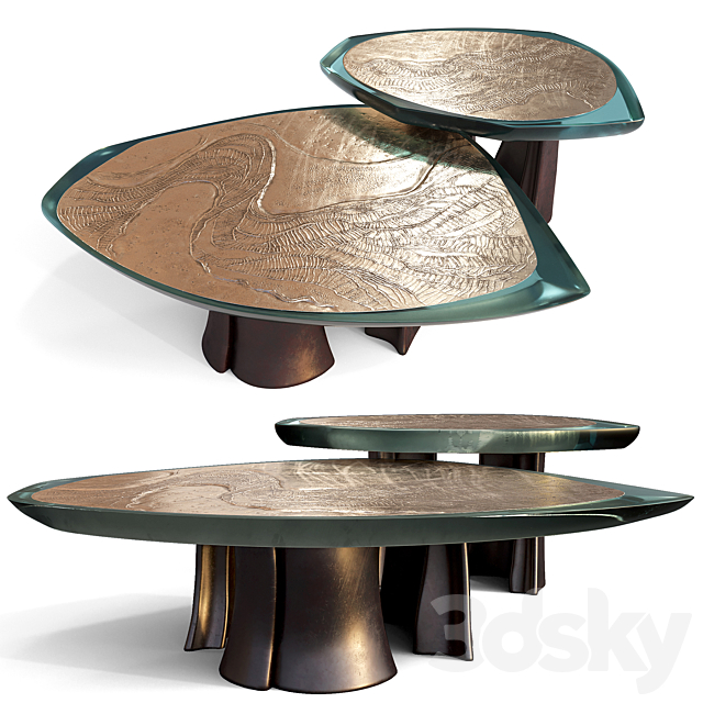 MAISON JONCKERS TABLES 3ds Max - thumbnail 1