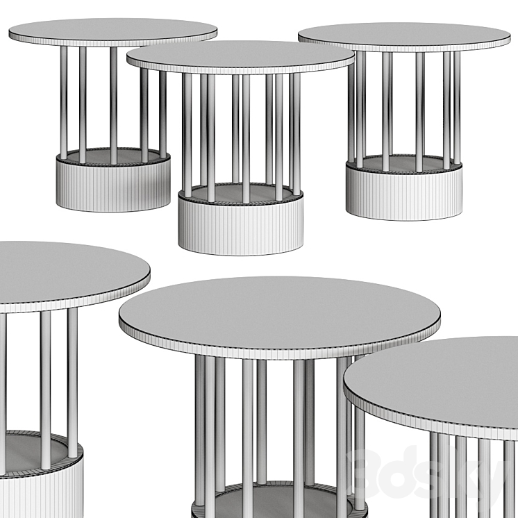 Mambo Unlimited Ideas Eileen Coffee Tables 3DS Max - thumbnail 2