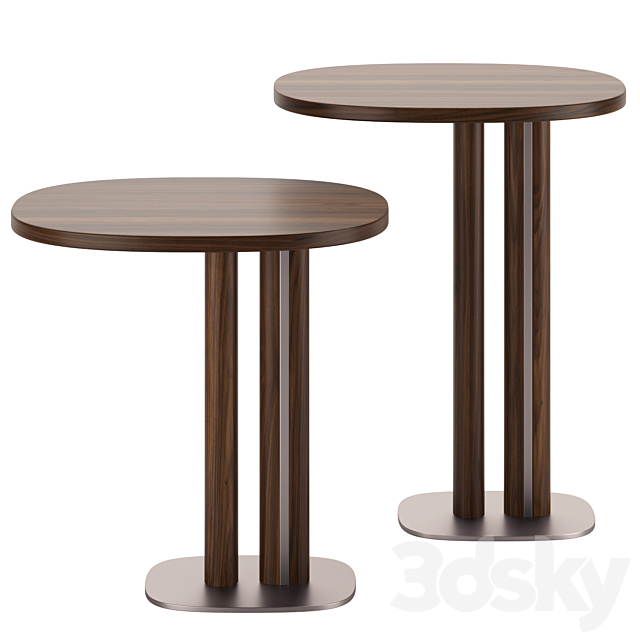 MANHATTAN Side Table by Morica Design 3ds Max - thumbnail 1