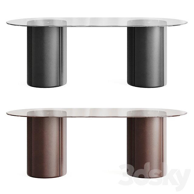 Mano Oval Dining Table by Domkapa 3DSMax File - thumbnail 1