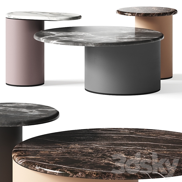 Marac Elliot Coffee Tables 3DSMax File - thumbnail 1