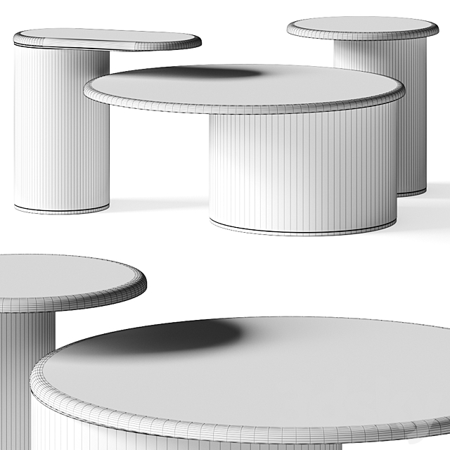 Marac Elliot Coffee Tables 3DSMax File - thumbnail 2