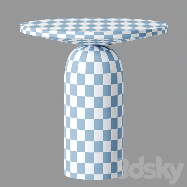 Martini Side Tables By CB2 3DSMax File - thumbnail 5