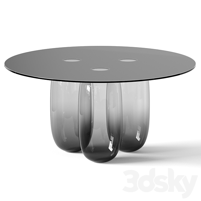 Mathieu Lehanneur – Happy To Be Here Dining Table 3ds Max - thumbnail 1