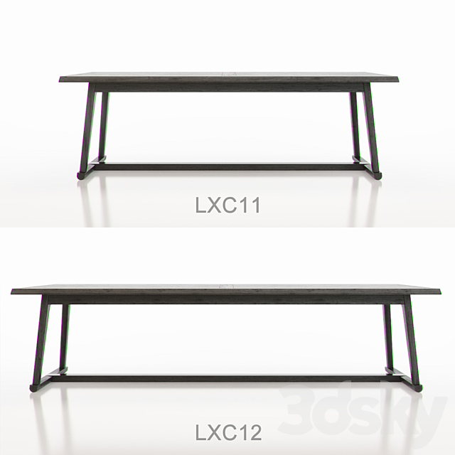 MAXALTO RECIPIO Tables 3DS Max Model - thumbnail 2