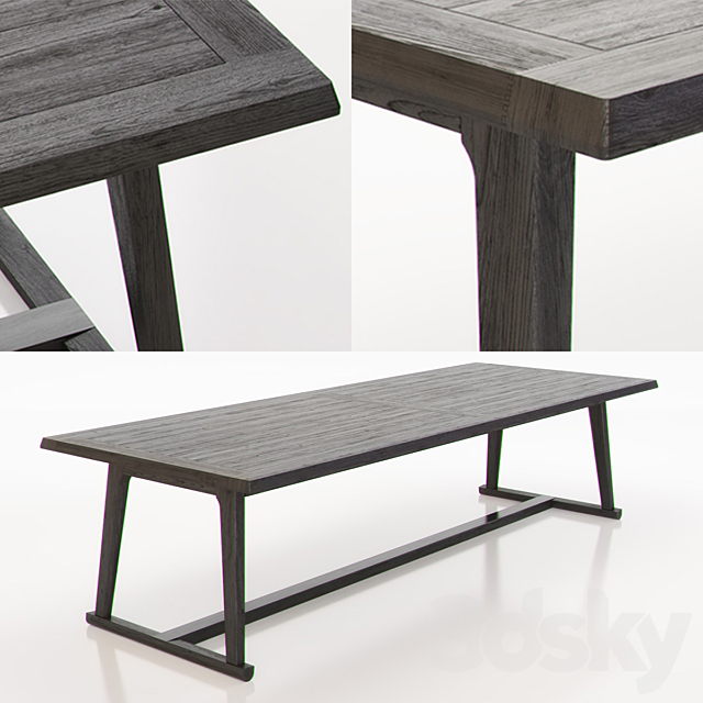 MAXALTO RECIPIO Tables 3DS Max Model - thumbnail 3