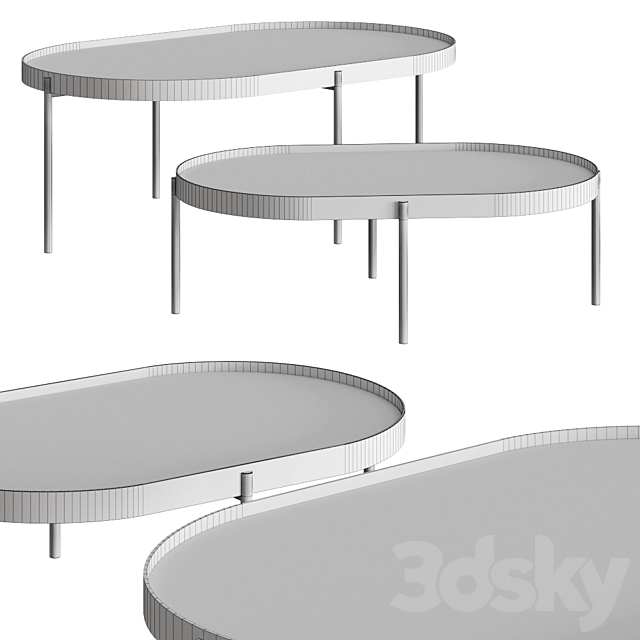 Menu Nono Coffee Tables 3DSMax File - thumbnail 2