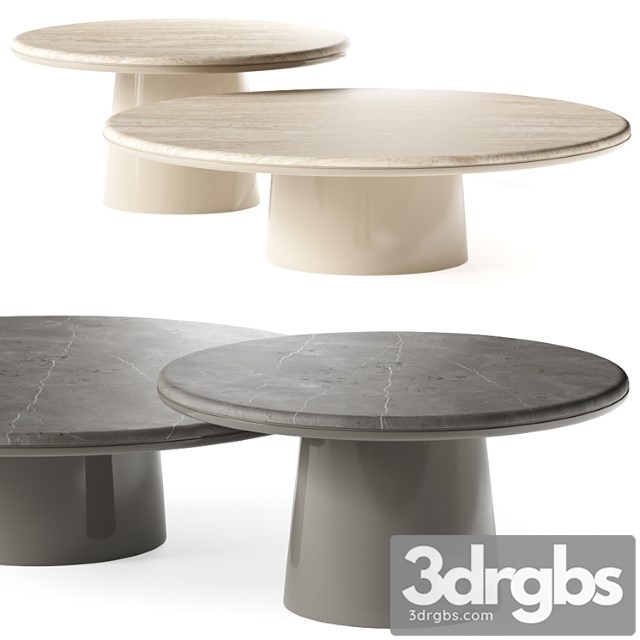 Meridiani Leon Coffee Tables 3dsmax Download - thumbnail 1