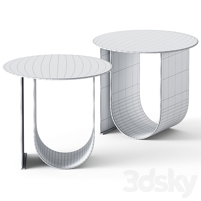 Metal Side Table Cher by Bloomingville 3DSMax File - thumbnail 3