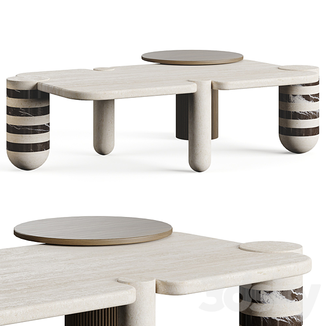 Mezzo Edith Center Table 3ds Max - thumbnail 1