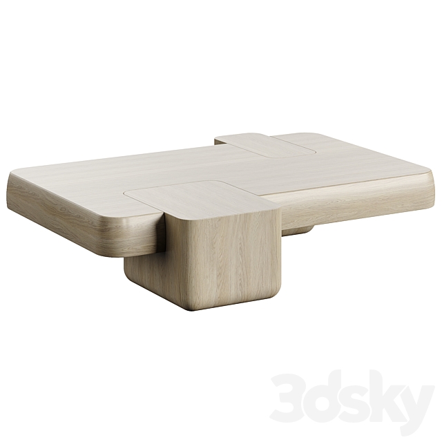 Michel Amar Puzzle Coffee Table 3ds Max - thumbnail 2