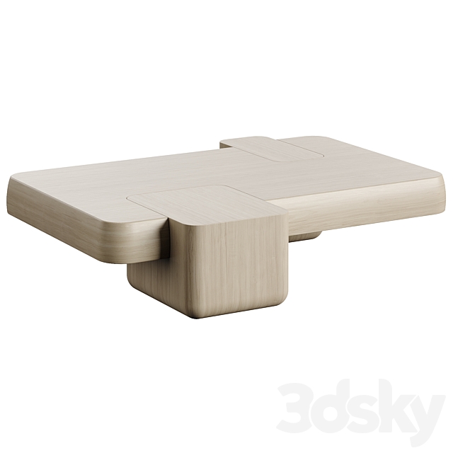 Michel Amar Puzzle Coffee Table 3ds Max - thumbnail 3