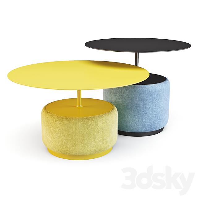 Midj: Bloom – Coffee Tables 3DSMax File - thumbnail 2