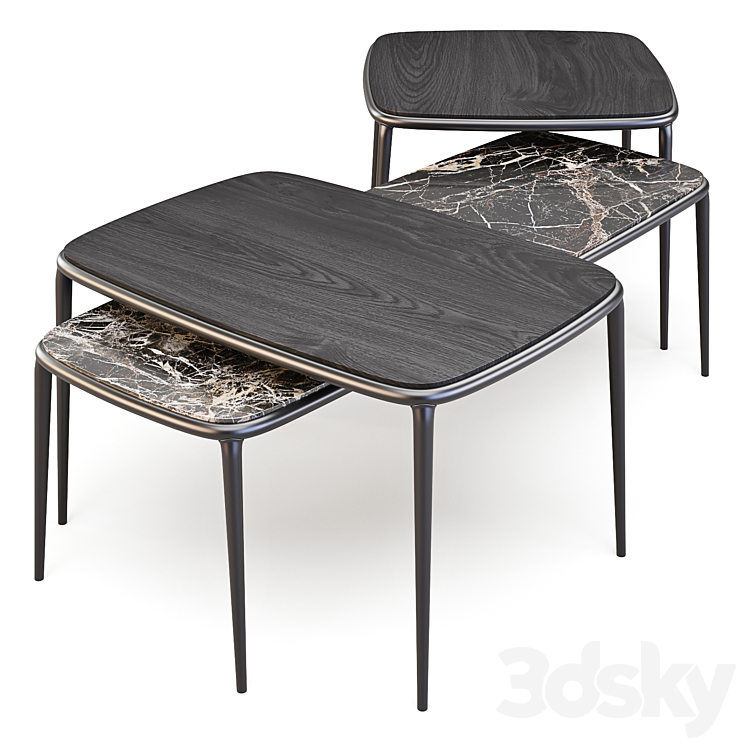 Midj: Lea – Coffee Tables 3DS Max - thumbnail 1