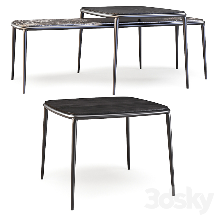 Midj: Lea – Coffee Tables 3DS Max - thumbnail 2