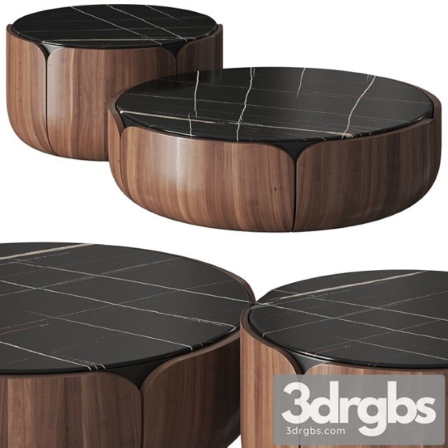 Milla & milli bloom coffee tables 2 3dsmax Download - thumbnail 1