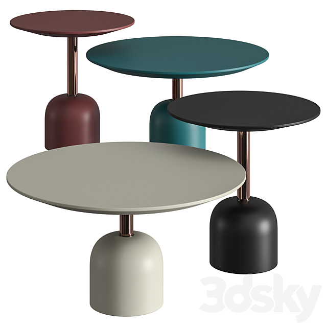 Miniforms Illo Coffee Tables 3DSMax File - thumbnail 1