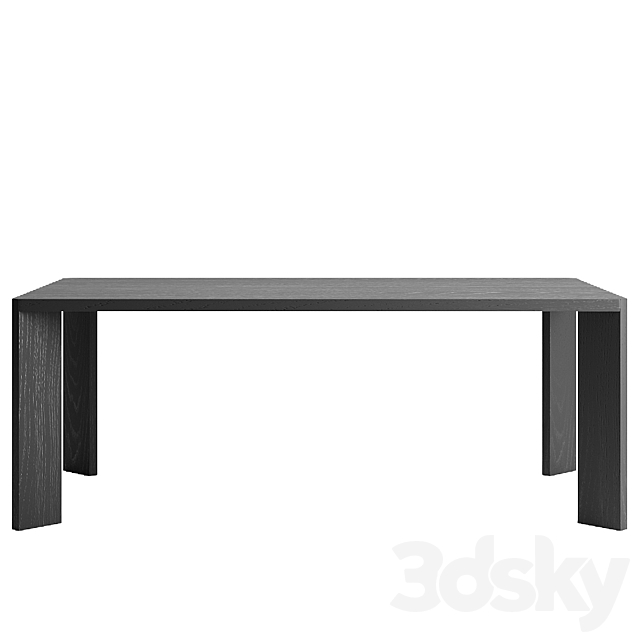 Miniforms manero table 3DS Max Model - thumbnail 4