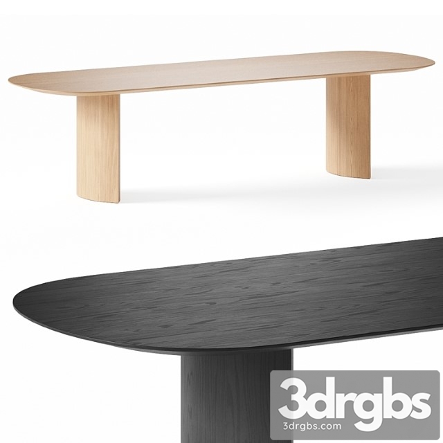 Miniforms plauto dining table 2 3dsmax Download - thumbnail 1