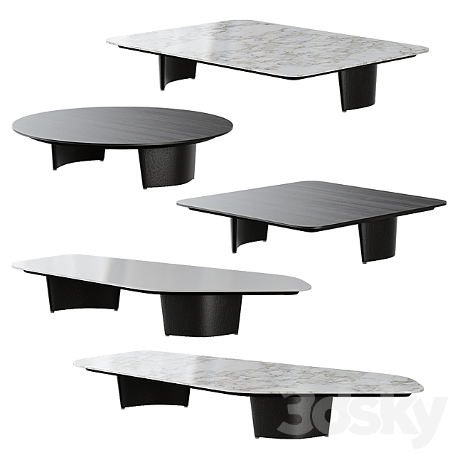 Minotti _ Song Coffee Table 3DSMax File - thumbnail 1