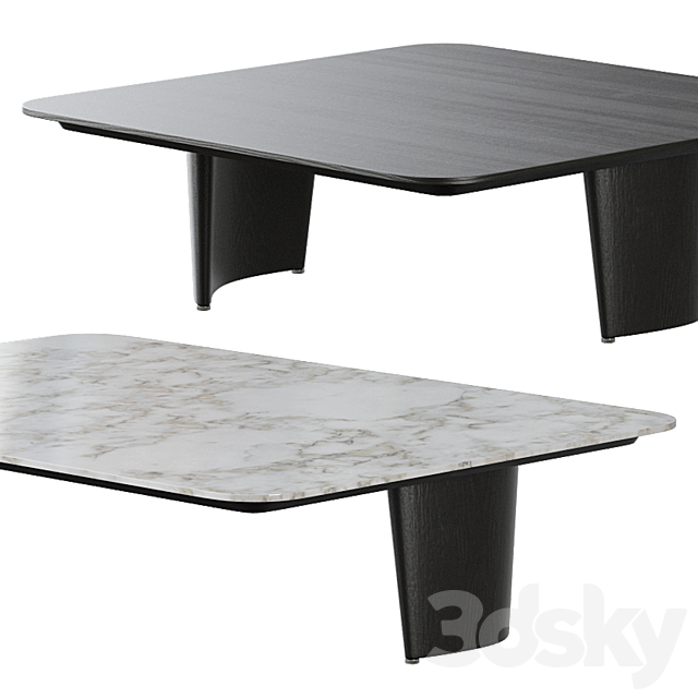 Minotti _ Song Coffee Table 3DSMax File - thumbnail 2