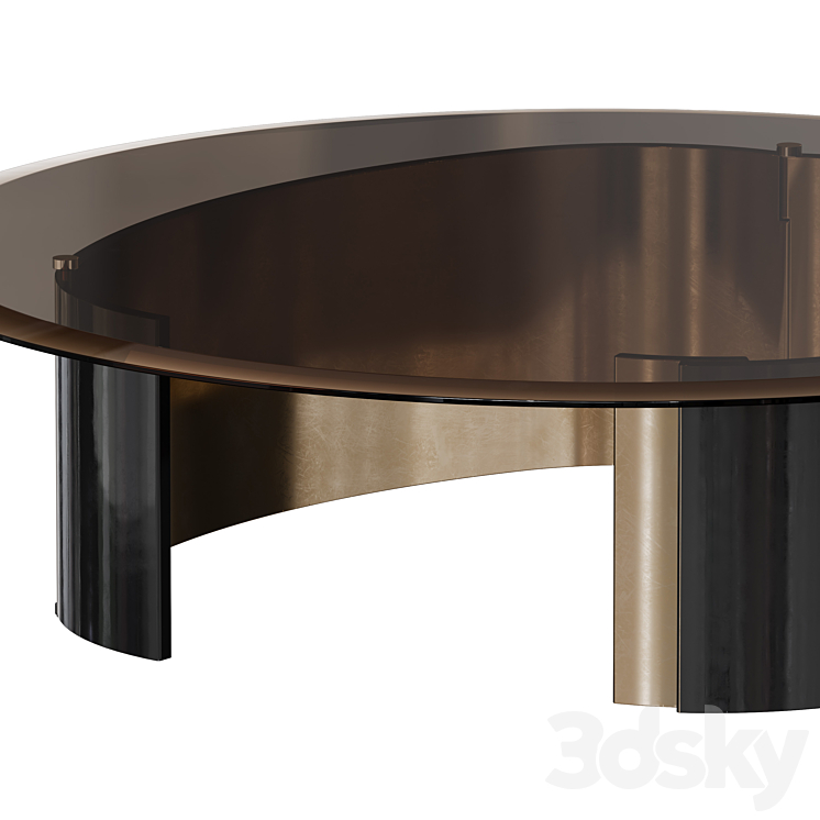 Minotti bangle 3DS Max - thumbnail 2